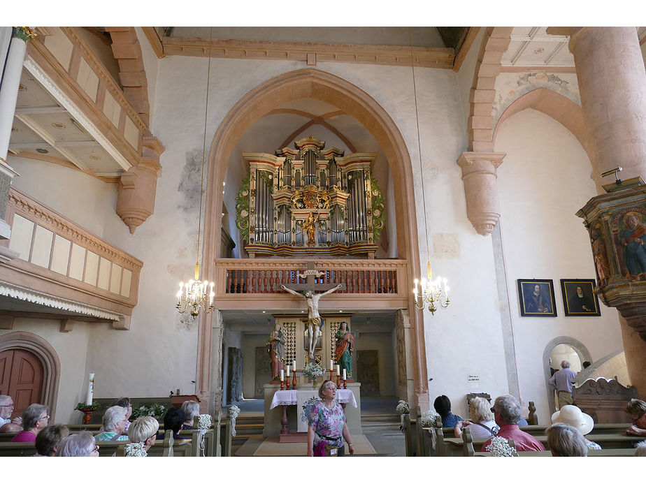 Sankt Crescentius on Tour in Ostheim und auf dem Kreuzberg (Foto: Karl-Franz Thiede)